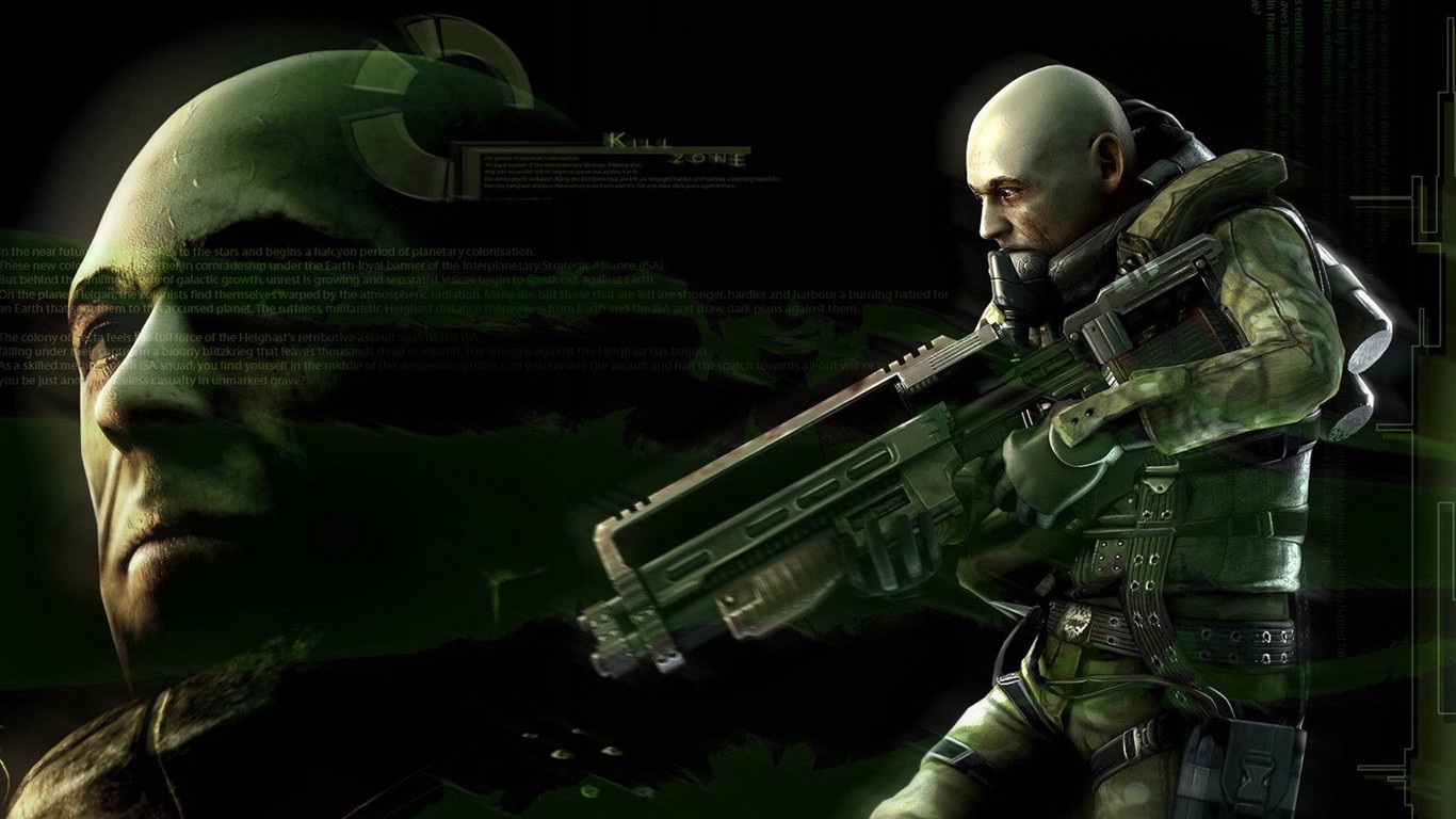 殺戮地帶killzone壁紙 #7 - 1366x768