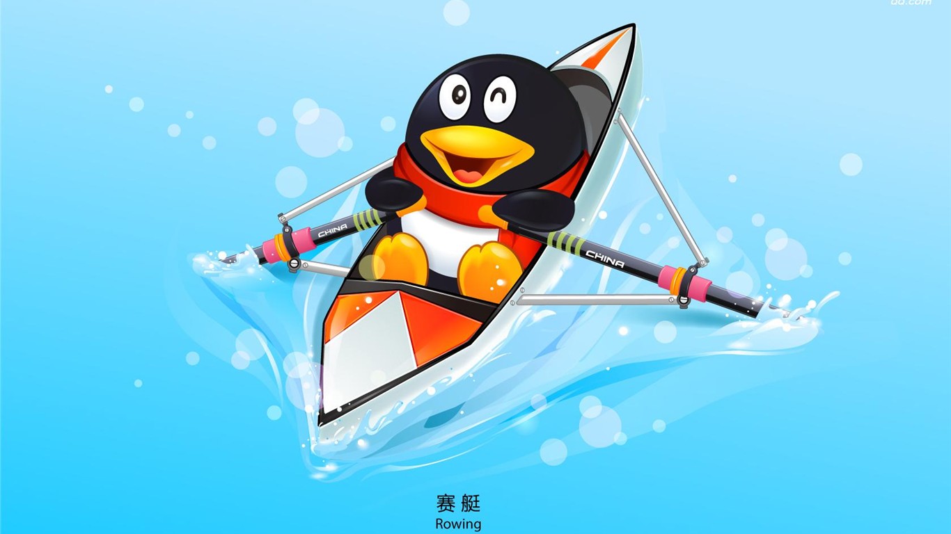 QQ奧運體育主題壁紙 #7 - 1366x768