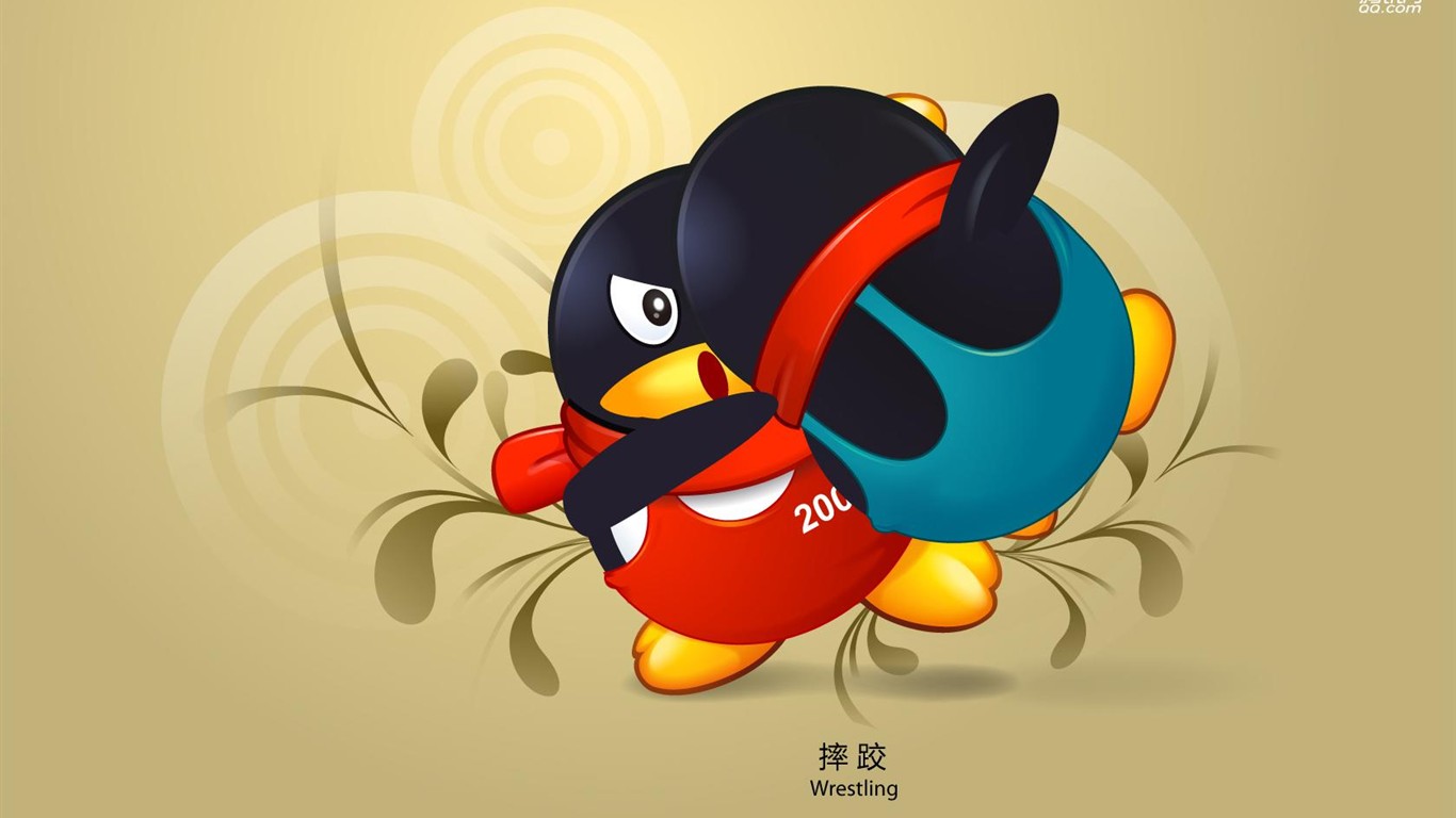 QQ奧運體育主題壁紙 #12 - 1366x768