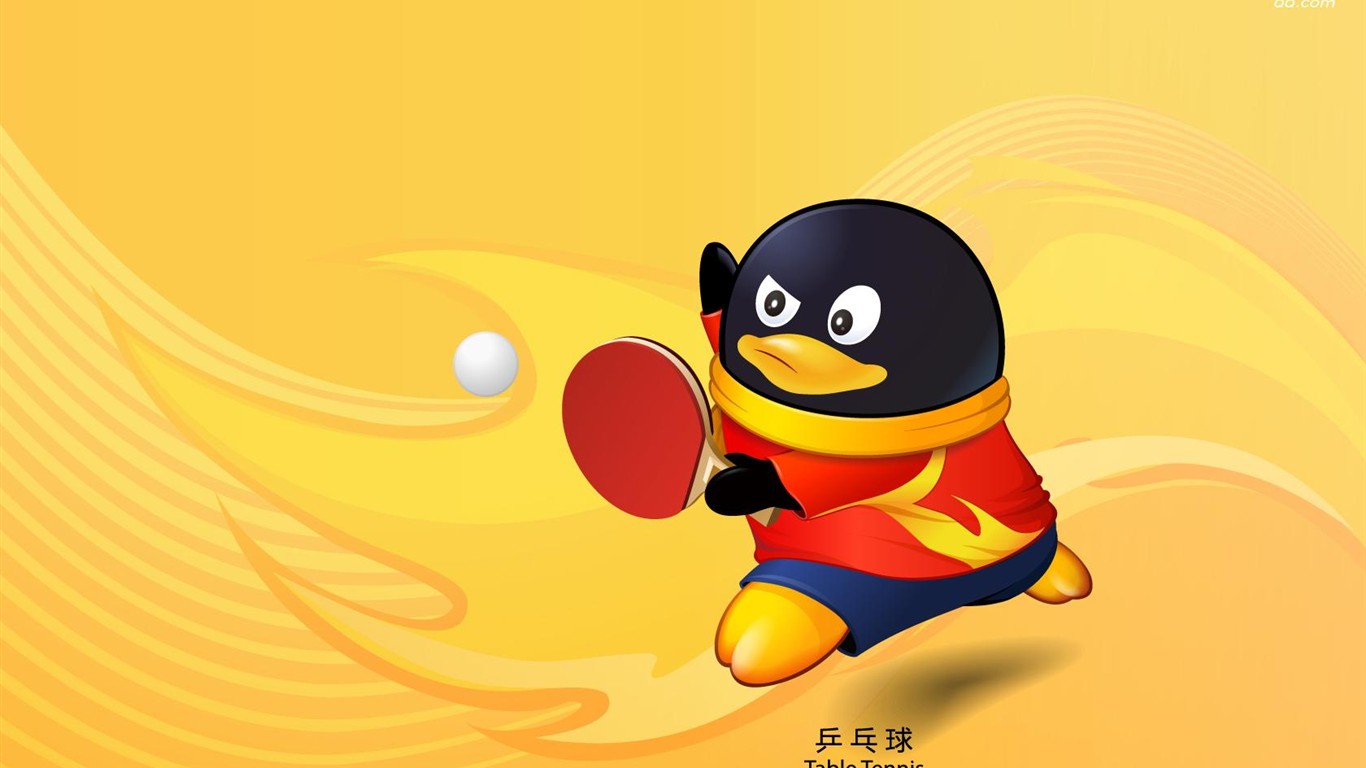 QQ奧運體育主題壁紙 #20 - 1366x768