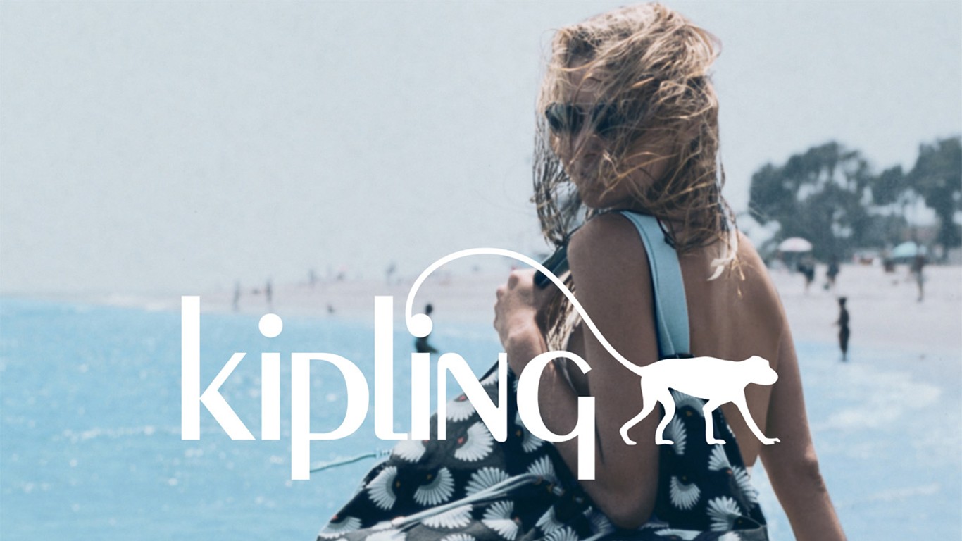 Apparel advertising design wallpaper #39 - 1366x768