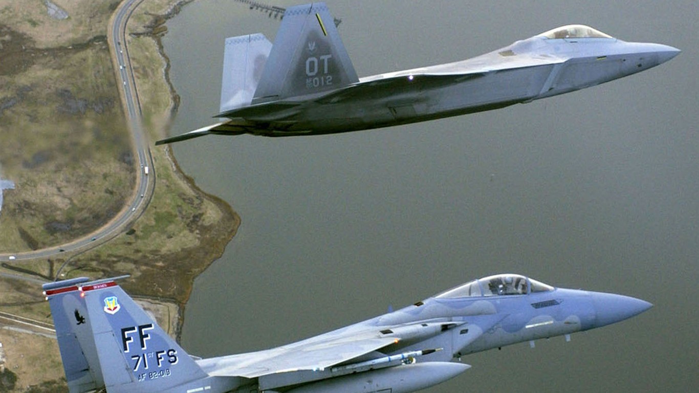 F-22 “猛禽” #20 - 1366x768