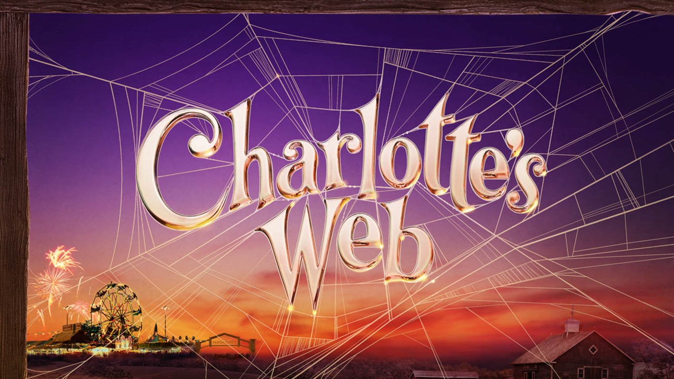 Charlotte webových Wallpaper album #5 - 1366x768