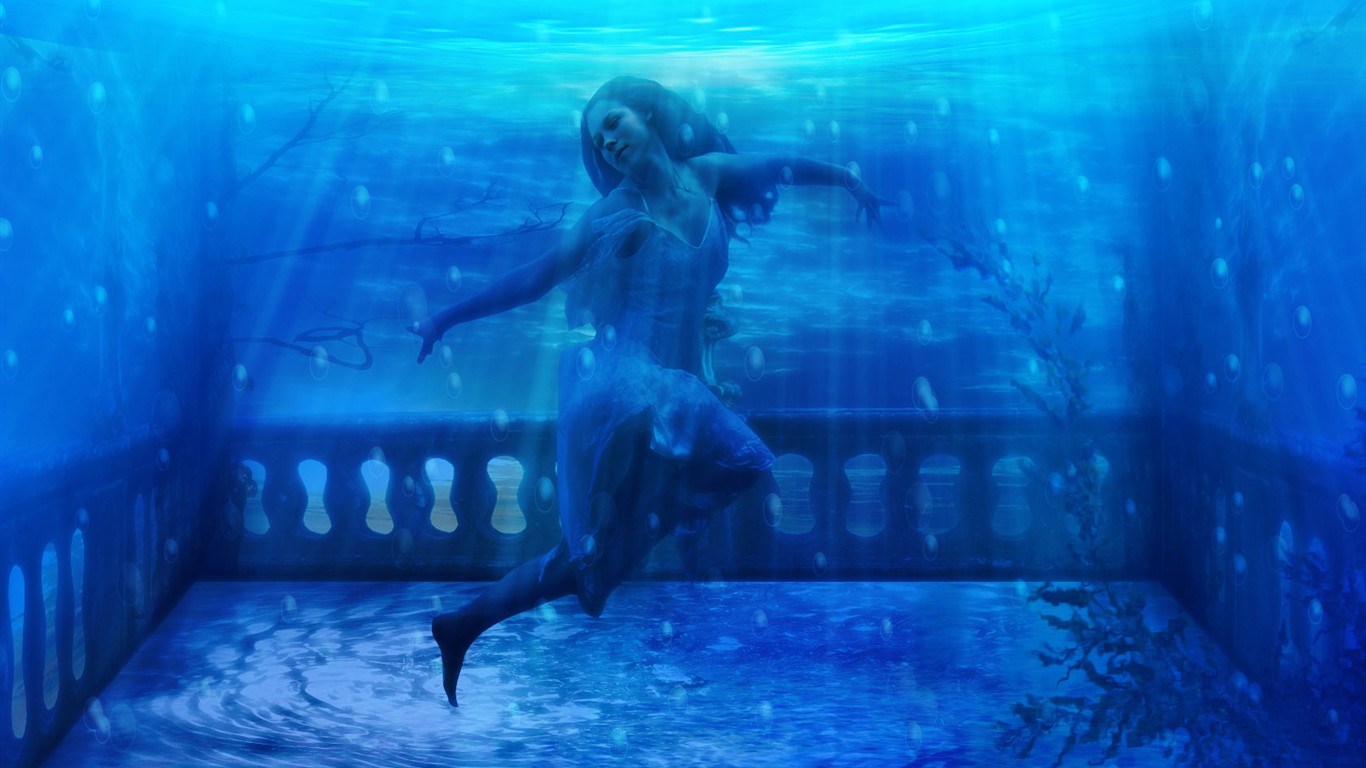 Titusboy女性壁紙 #4 - 1366x768