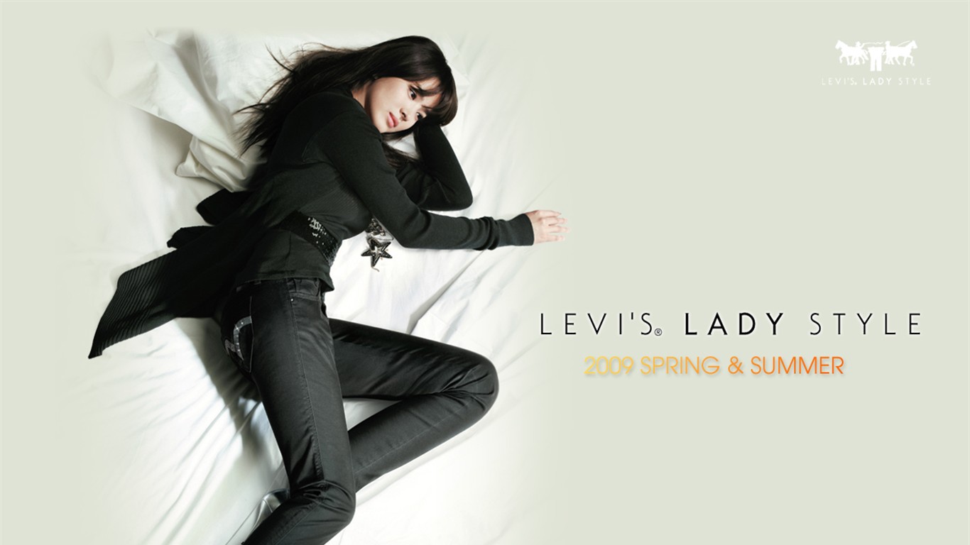 2009 Mujeres Levis Wallpapers #15 - 1366x768
