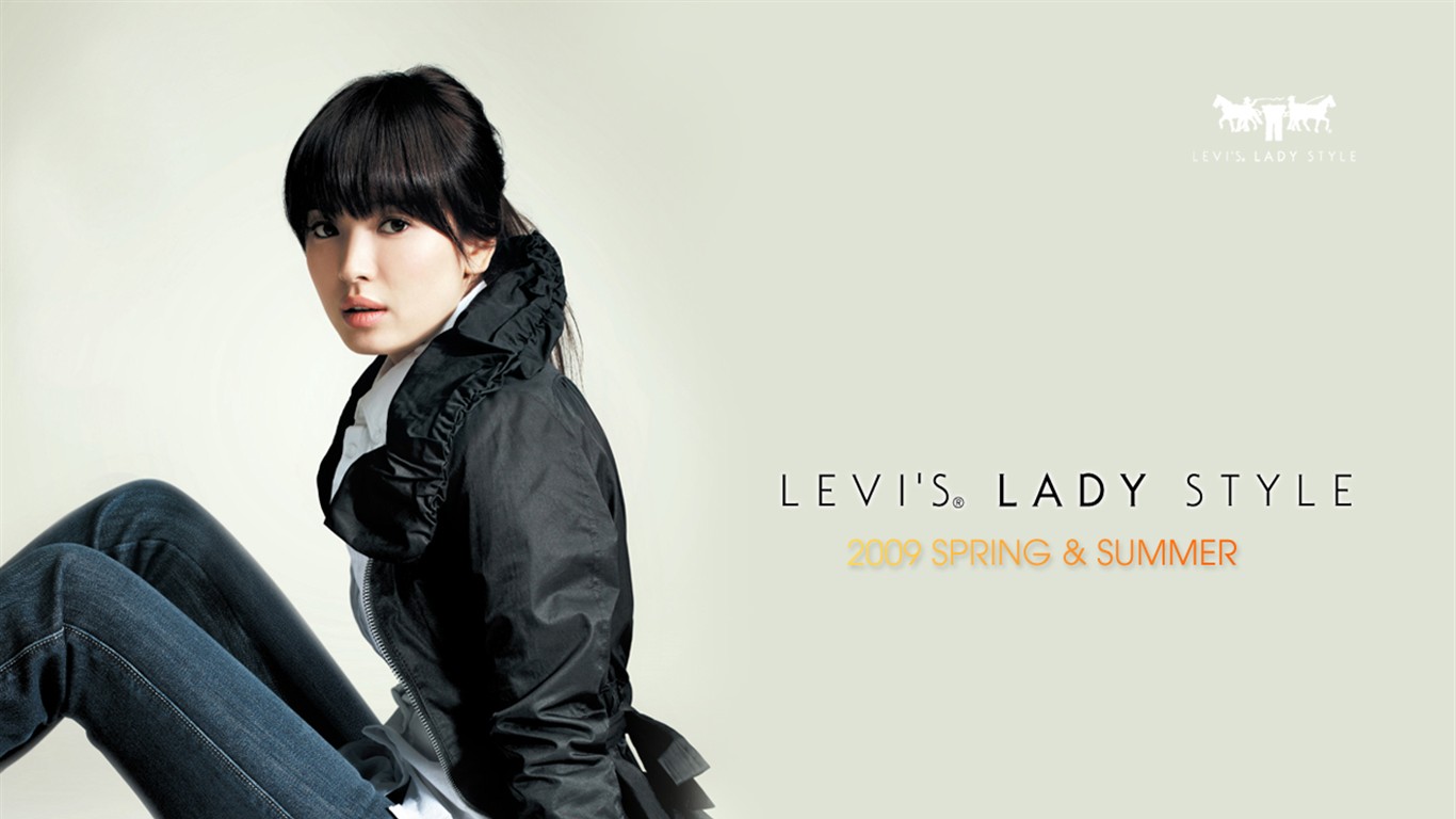 2009 Levis女装壁纸16 - 1366x768