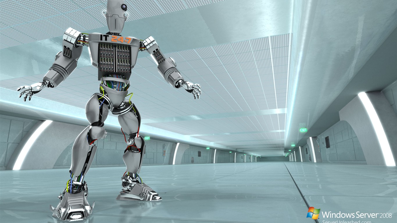 Windows IT機器人廣告 #5 - 1366x768
