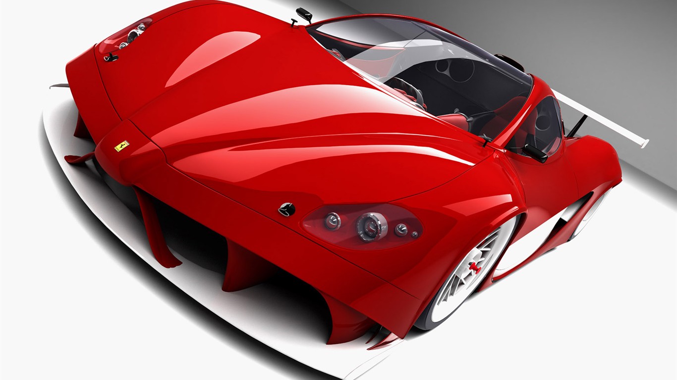 Ferrari wallpaper album (1) #20 - 1366x768