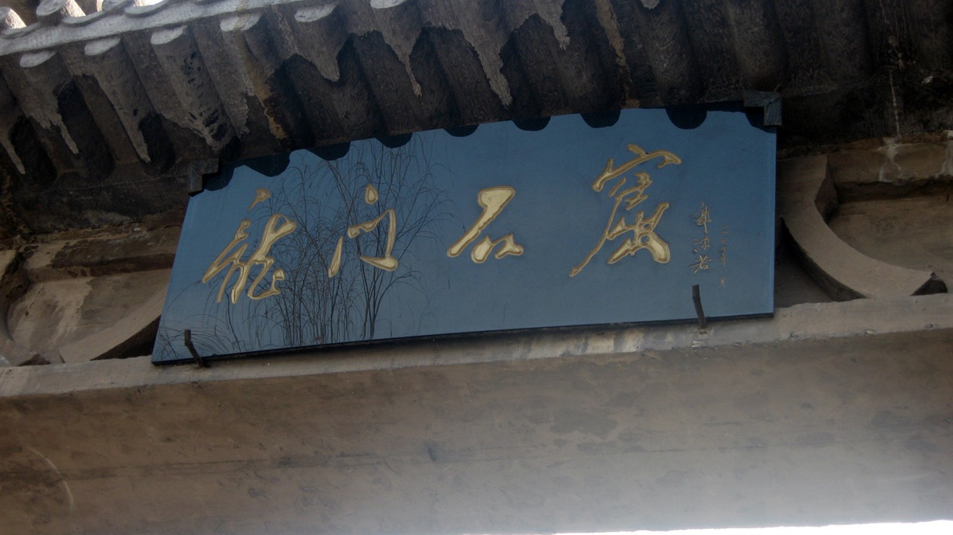 Luoyang, Longmen jeskyně Wallpaper #6 - 1366x768