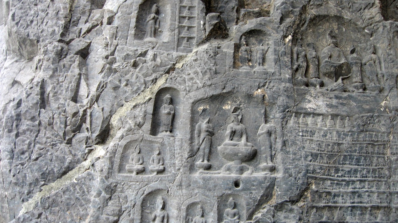 Luoyang, Longmen Grottoes Wallpaper #18 - 1366x768