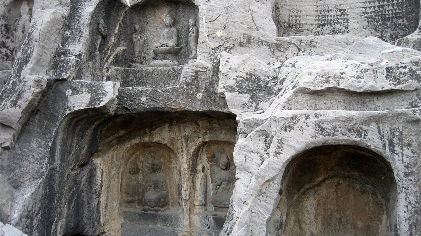 Luoyang, Longmen Grottoes Wallpaper #32 - 1366x768