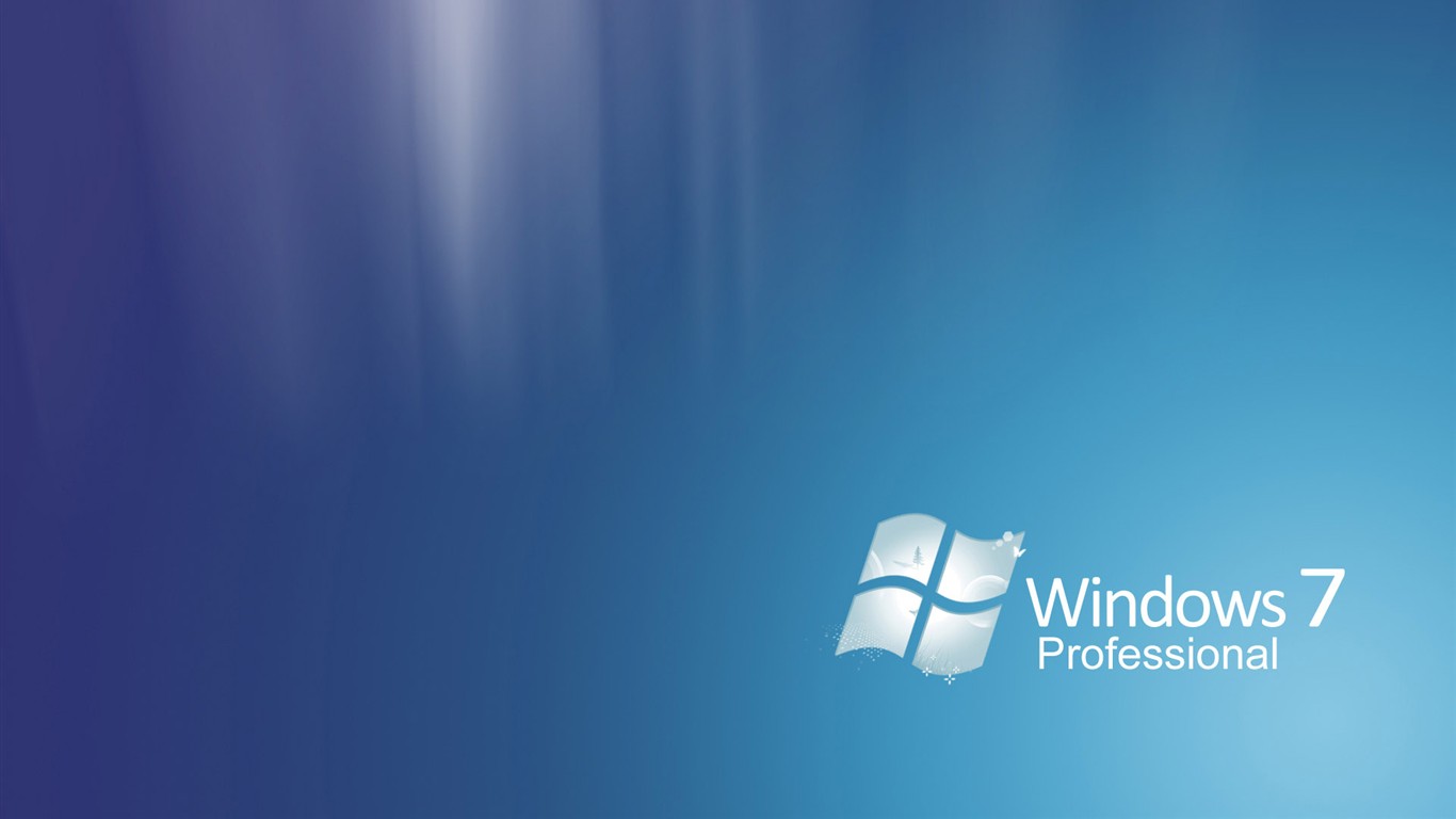 Oficiální verze Windows7 wallpaper #8 - 1366x768
