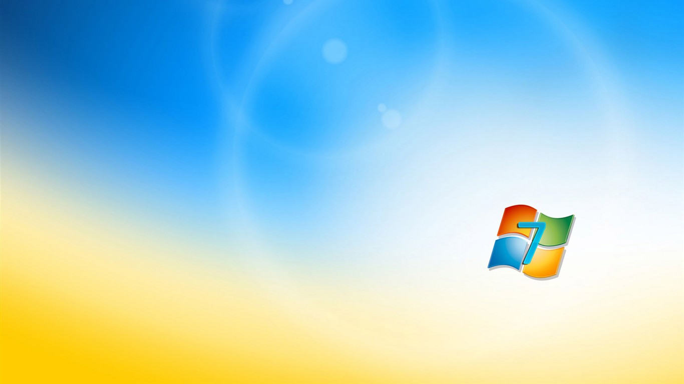 Oficiální verze Windows7 wallpaper #10 - 1366x768