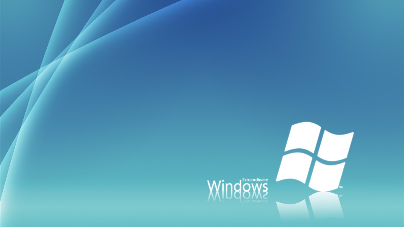 Oficiální verze Windows7 wallpaper #11 - 1366x768
