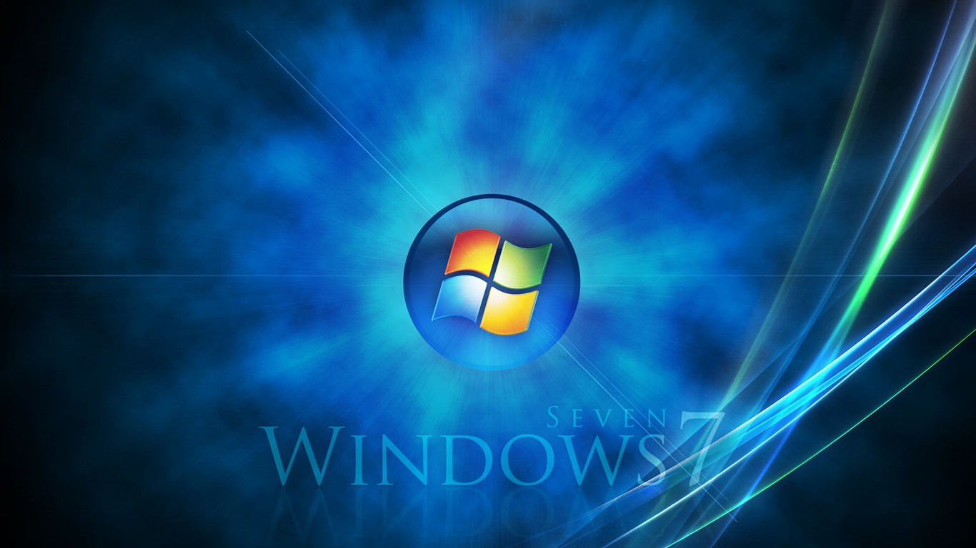 公式バージョンWindows7の壁紙 #24 - 1366x768