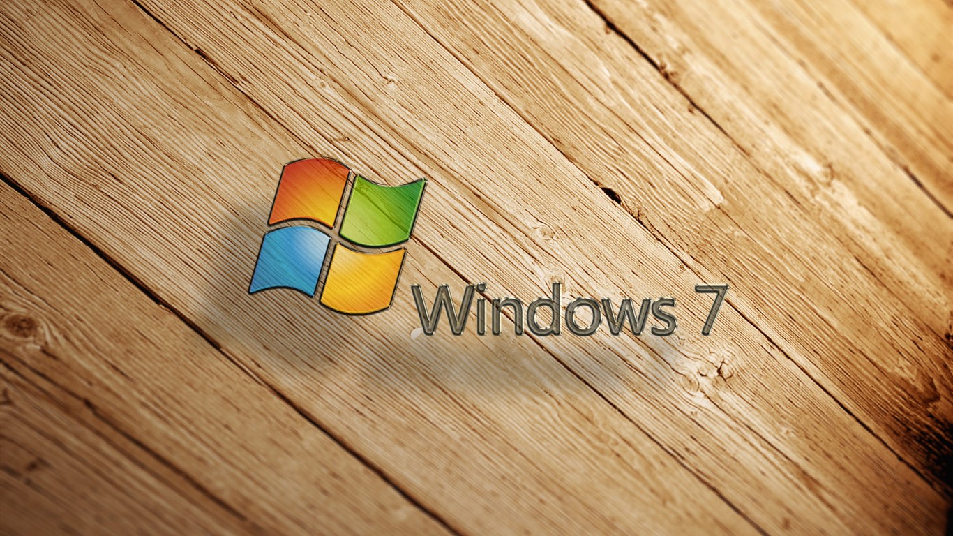 公式バージョンWindows7の壁紙 #30 - 1366x768