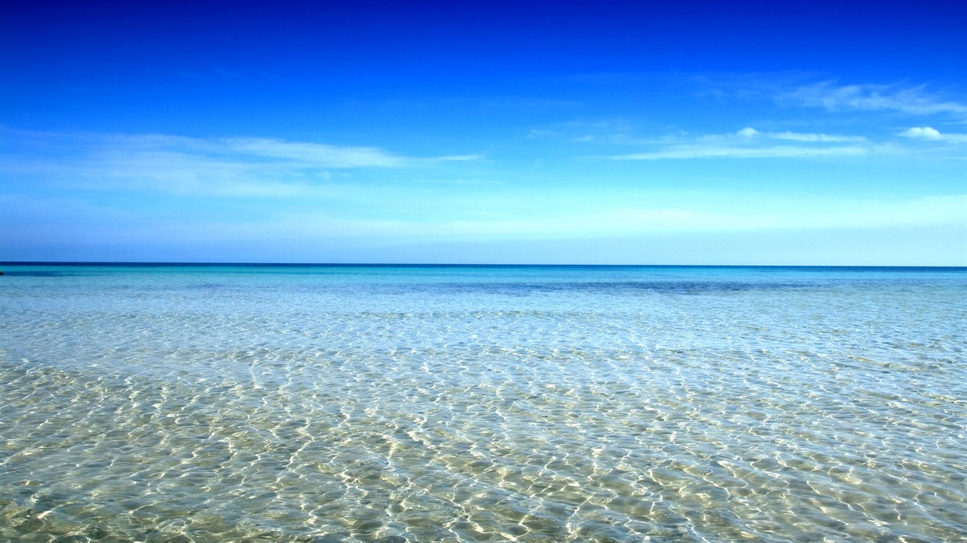 Le paysage balnéaire d'écran HD #8 - 1366x768