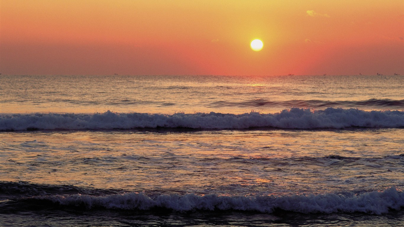 Le paysage balnéaire d'écran HD #36 - 1366x768