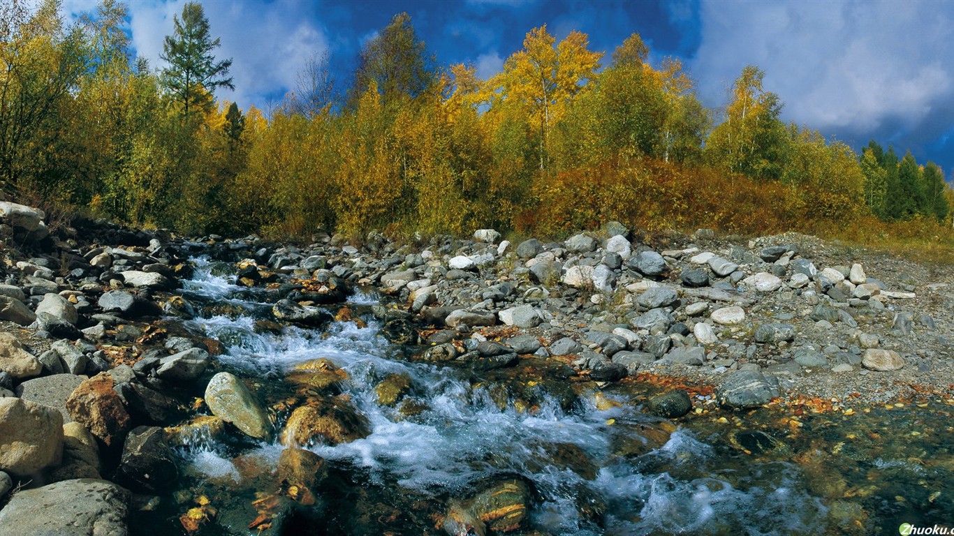 시베리아의 아름다운 자연 풍경 #18 - 1366x768