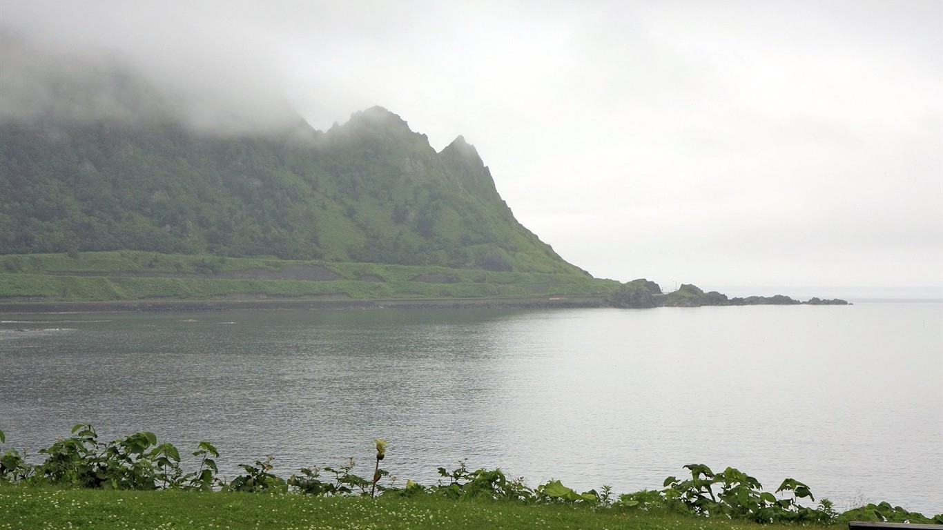 夏日北海道郊外风景14 - 1366x768