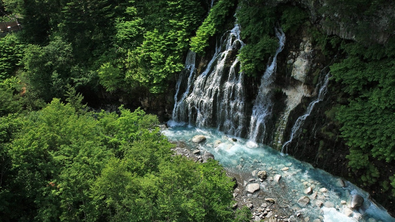 夏日北海道郊外風景 #15 - 1366x768