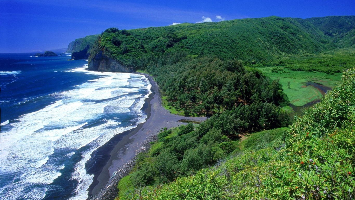 夏威夷海濱風光 #9 - 1366x768