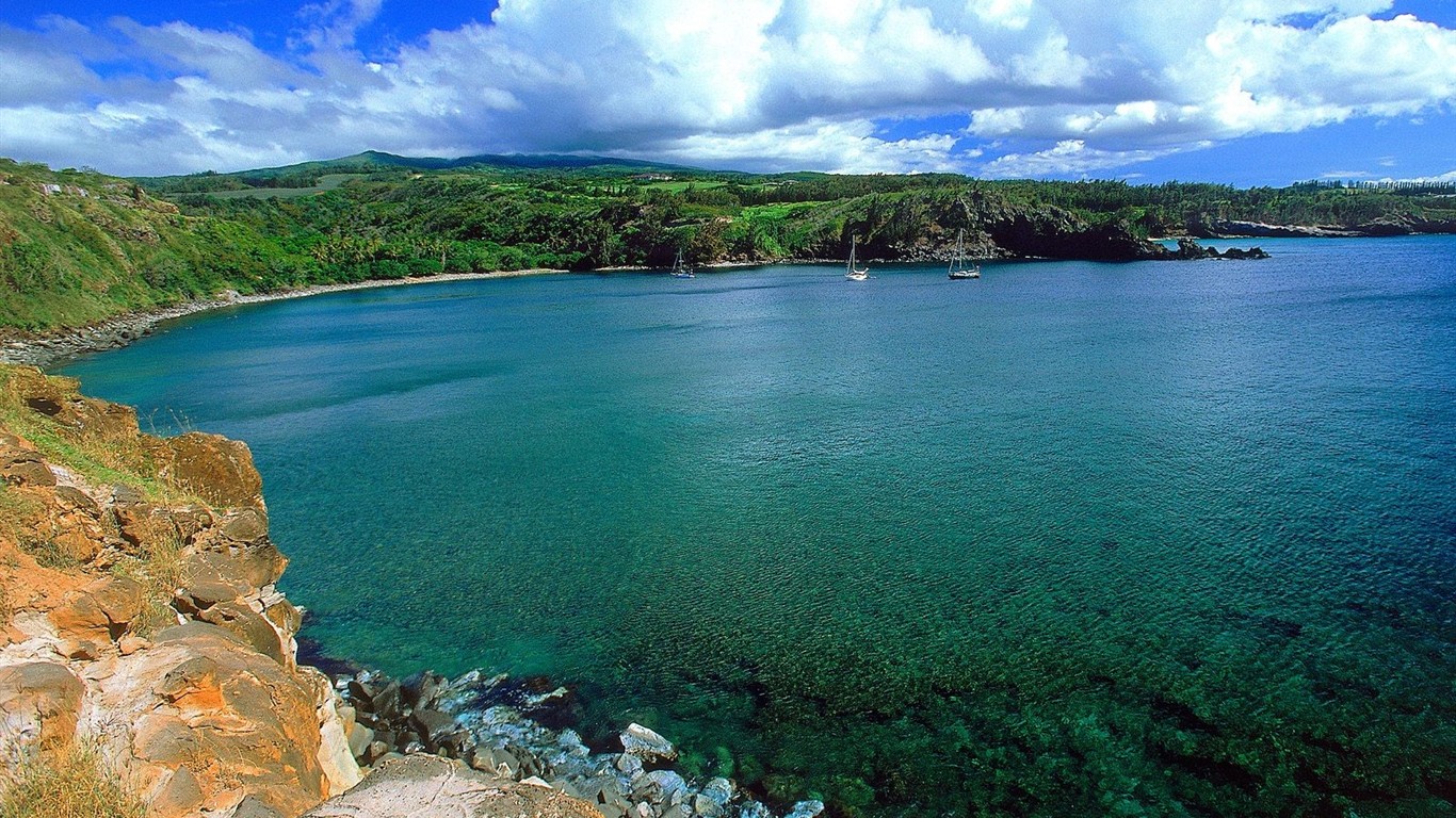 夏威夷海滨风光20 - 1366x768