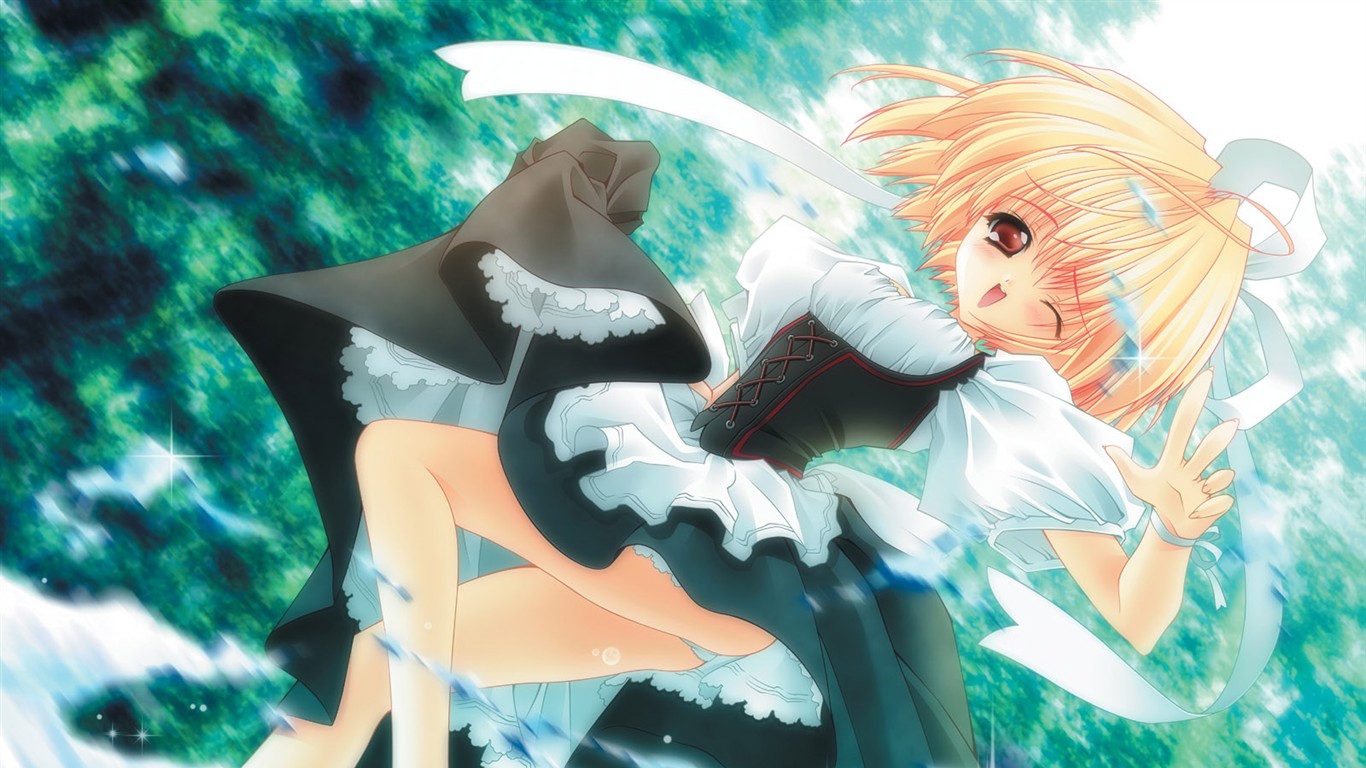 Sakura dance krásné MM (2) #28 - 1366x768