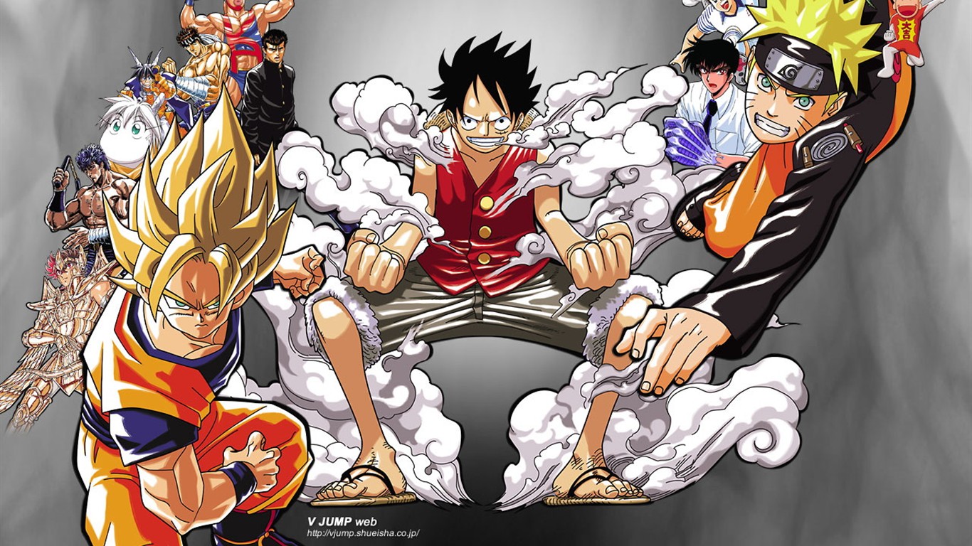 Vjump 漫畫社壁紙 #2 - 1366x768