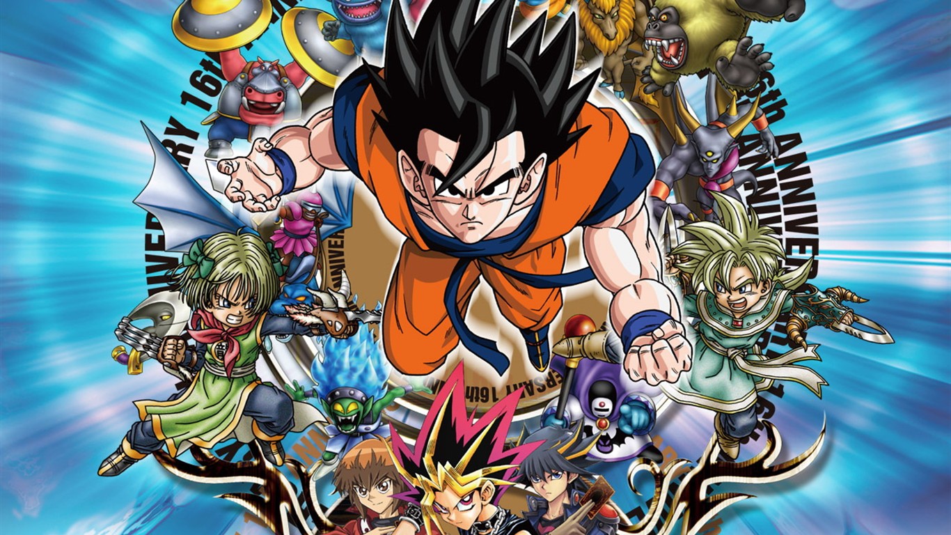Vjump 漫畫社壁紙 #5 - 1366x768