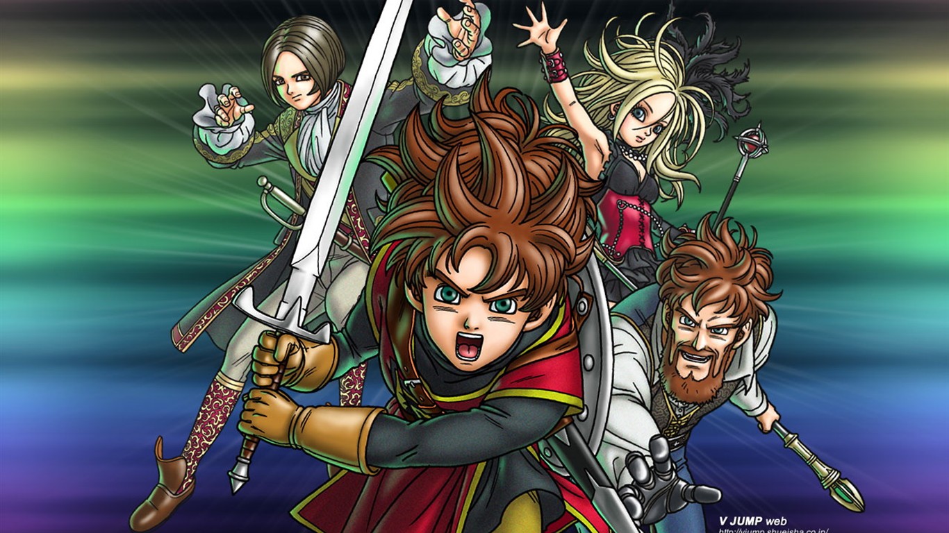 Vjump 漫畫社壁紙 #22 - 1366x768