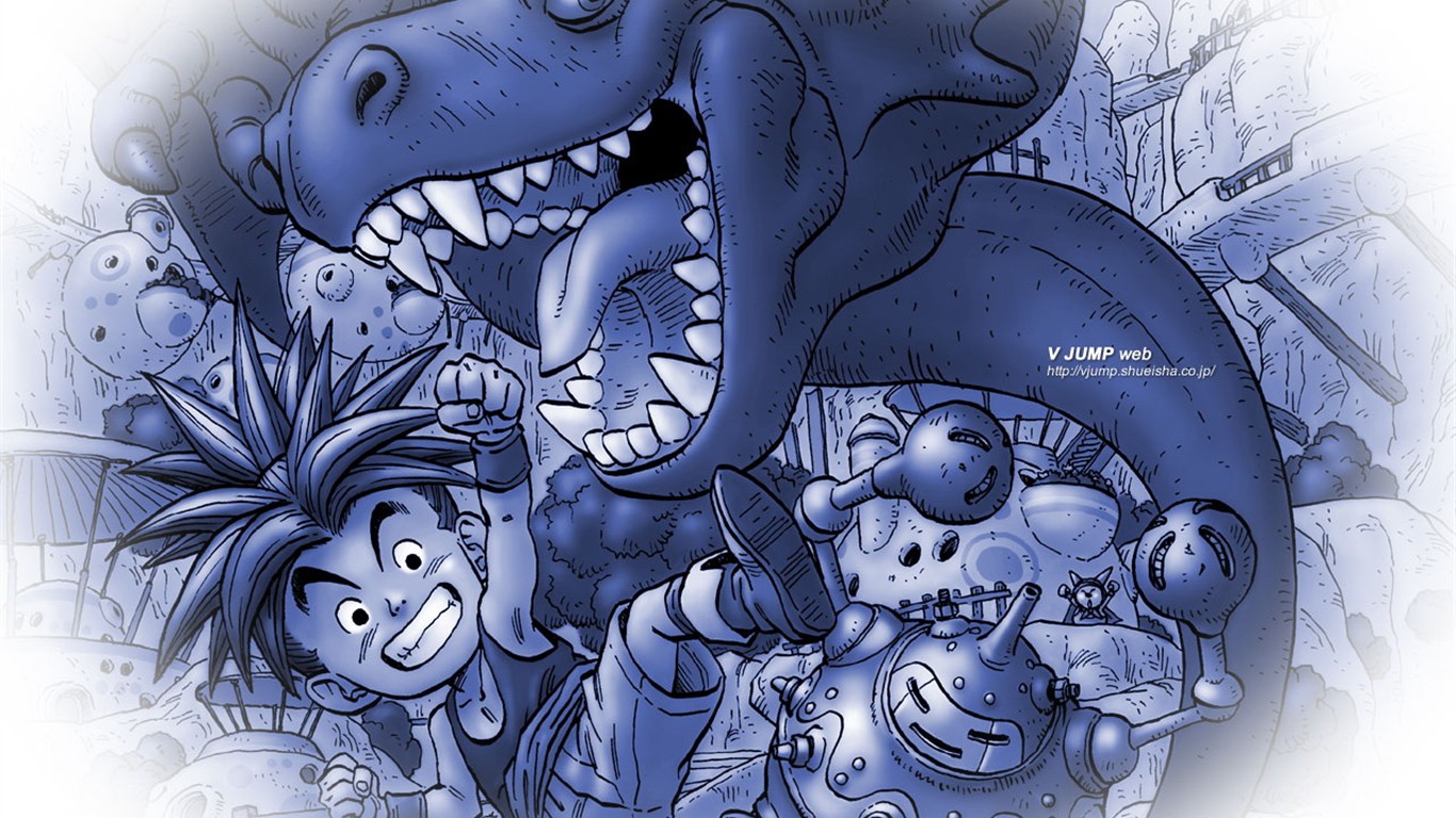 Vjump Comics tapety #27 - 1366x768