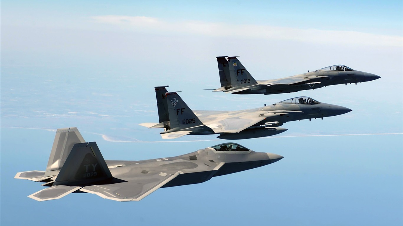 激情戰鬥機高清壁紙 #6 - 1366x768