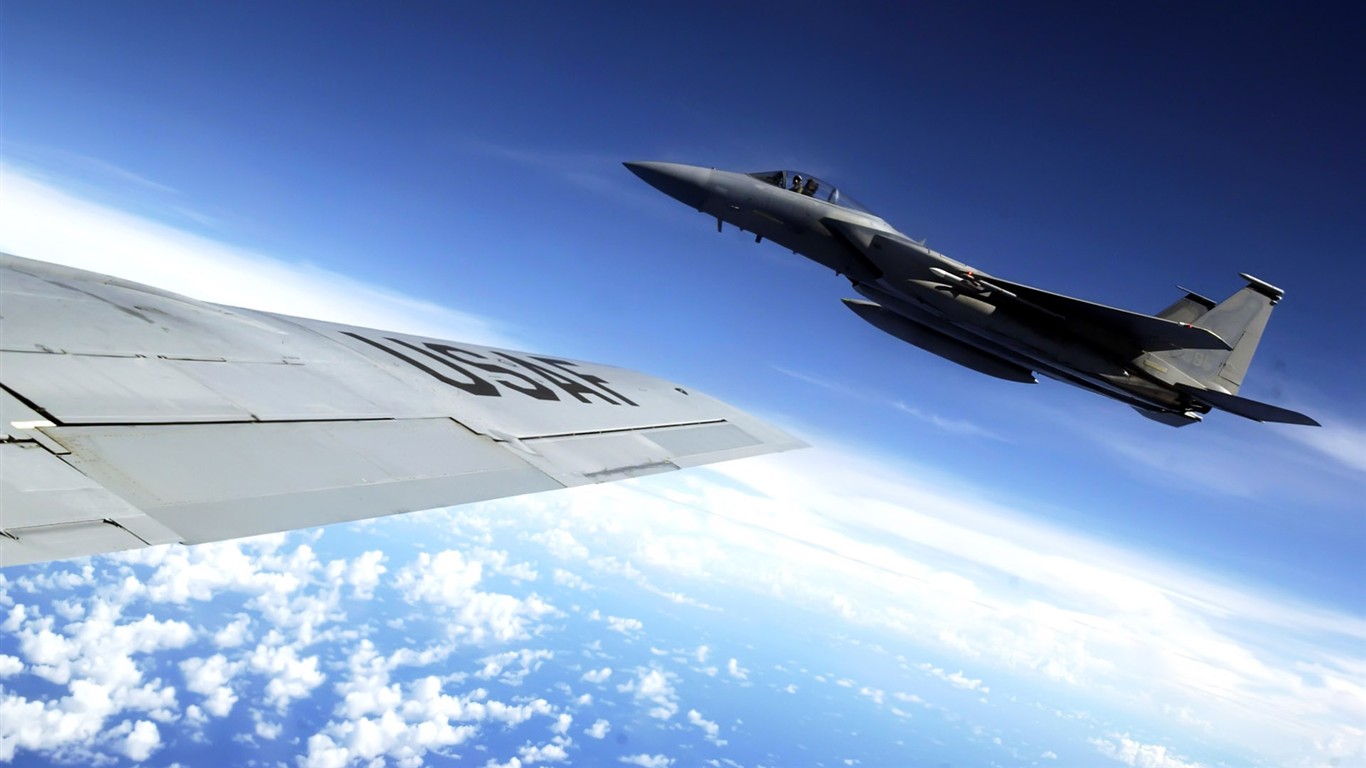 激情戰鬥機高清壁紙 #8 - 1366x768