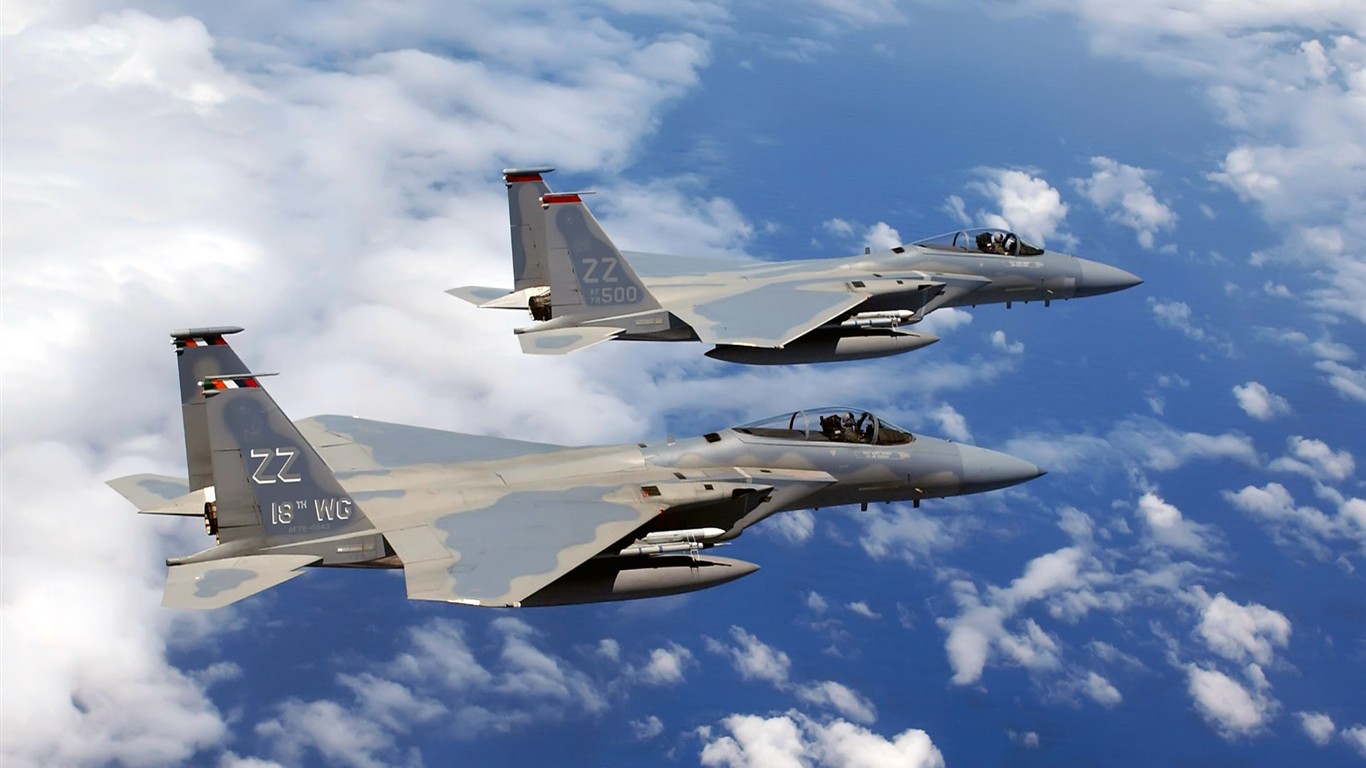 激情戰鬥機高清壁紙 #19 - 1366x768