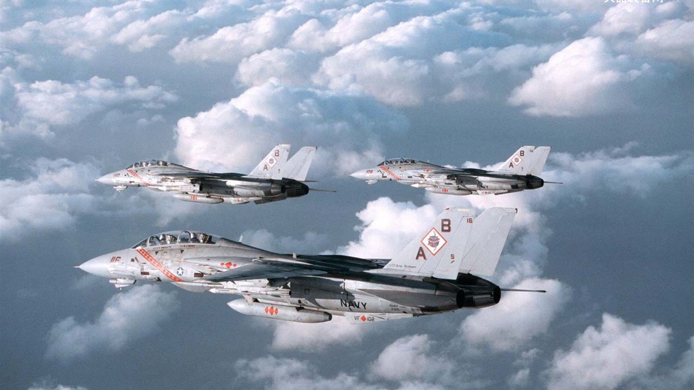 美国海军F14雄猫战斗机31 - 1366x768