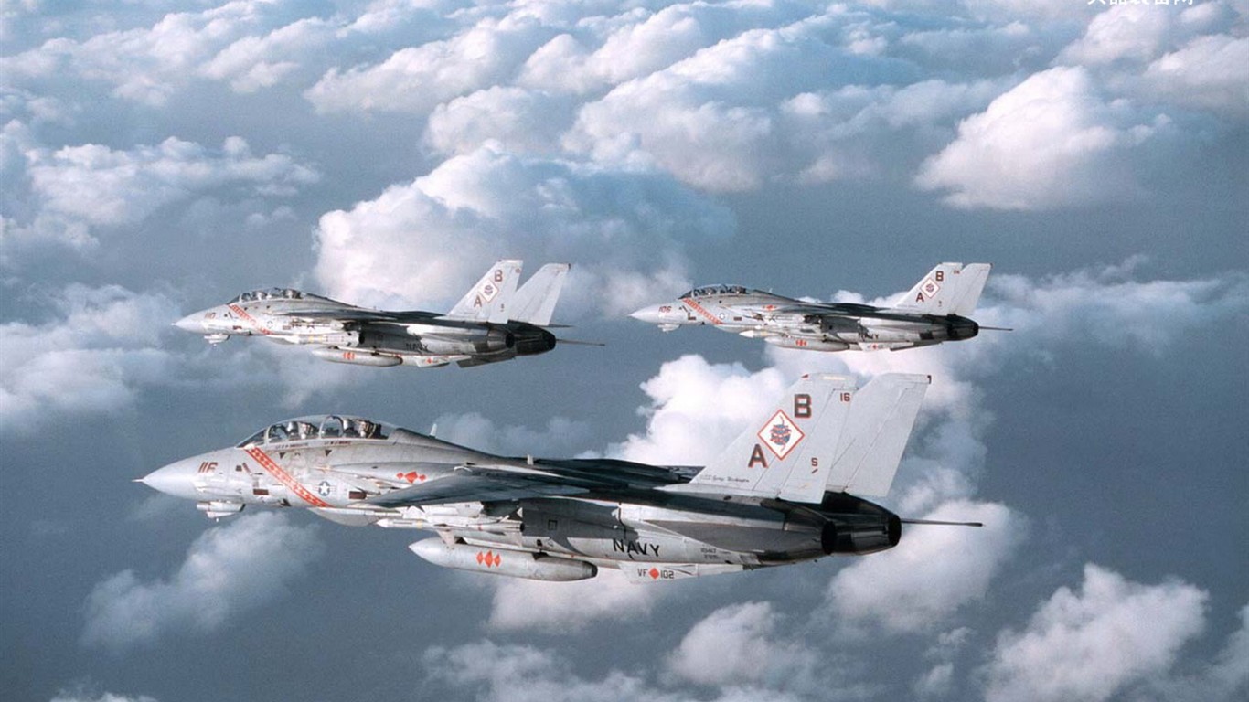 Estados Unidos Armada de combate F14 Tomcat #31 - 1366x768