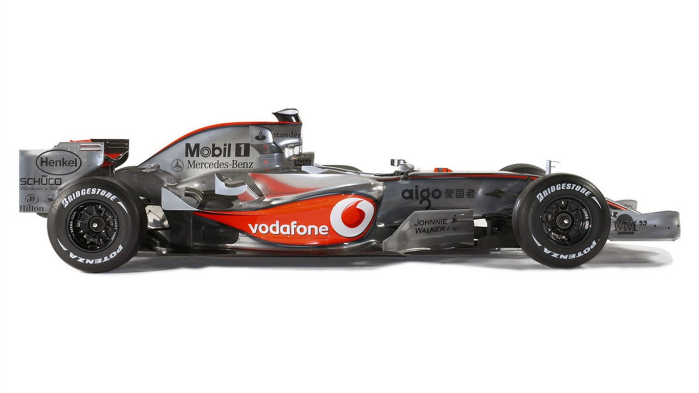 F1 Racing HD Tapety Album #12 - 1366x768