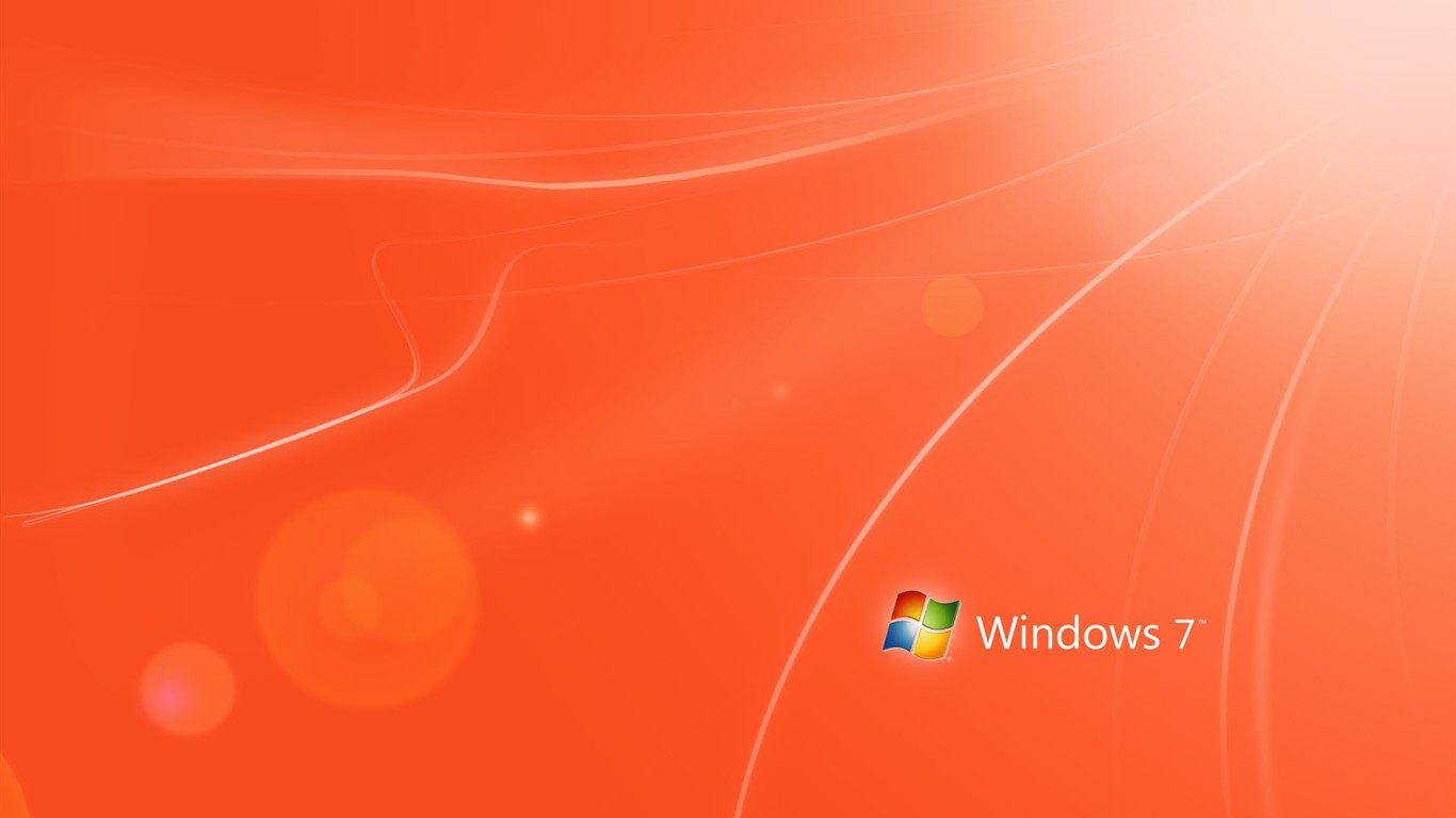Windows7 téma tapetu (1) #19 - 1366x768