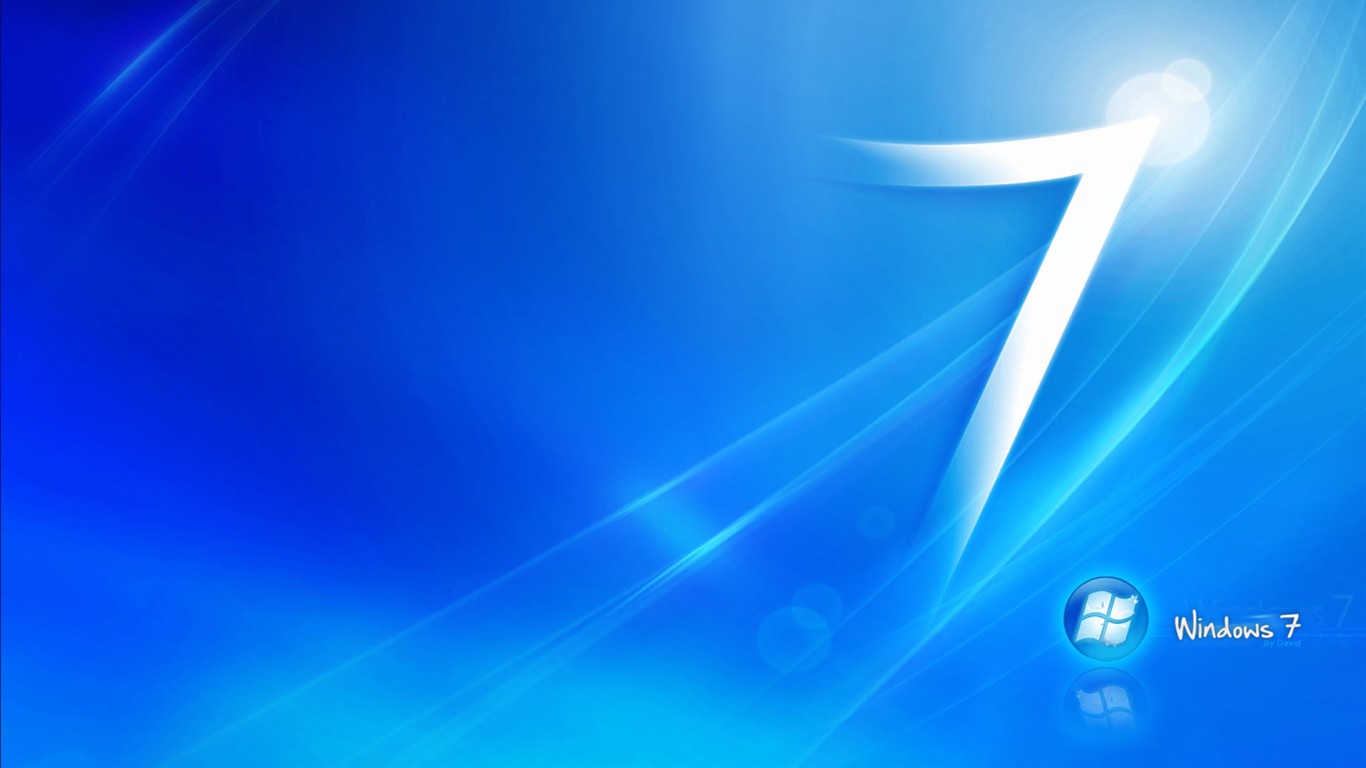 Windows7 téma tapetu (1) #23 - 1366x768