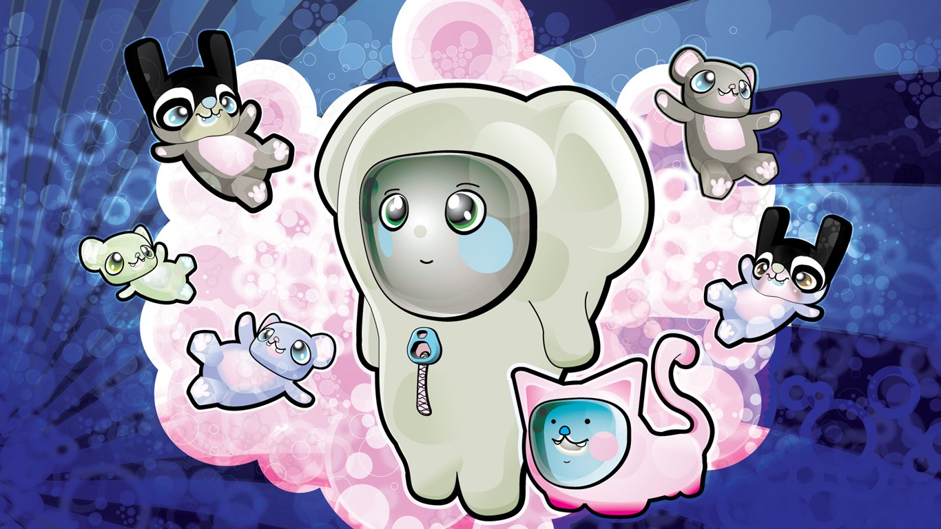Windows7 系統自帶壁紙 #15 - 1366x768