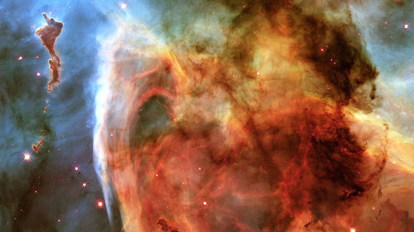 Fondo de pantalla de Star Hubble #13 - 1366x768