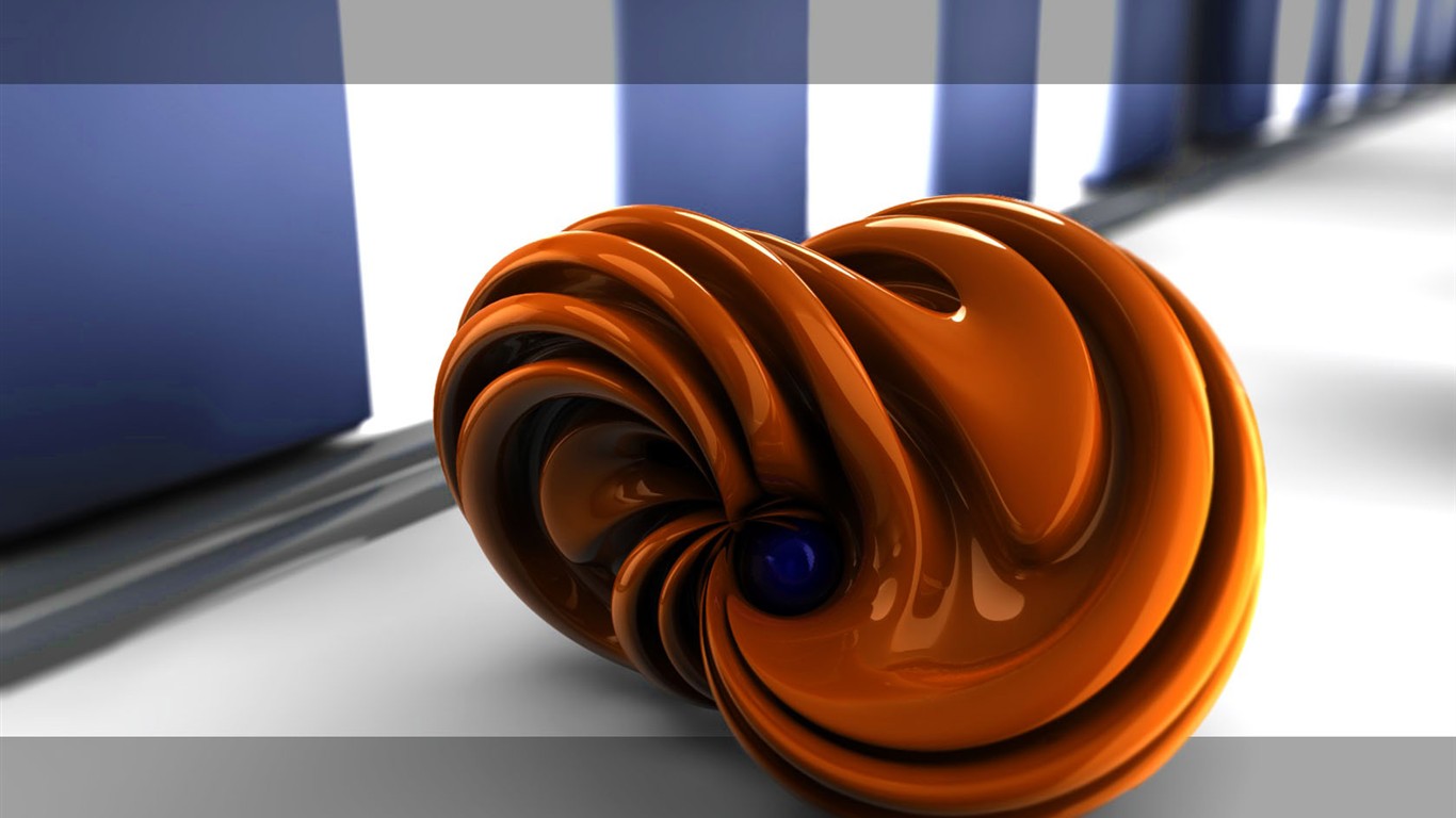 3D design tapetu (3) #12 - 1366x768