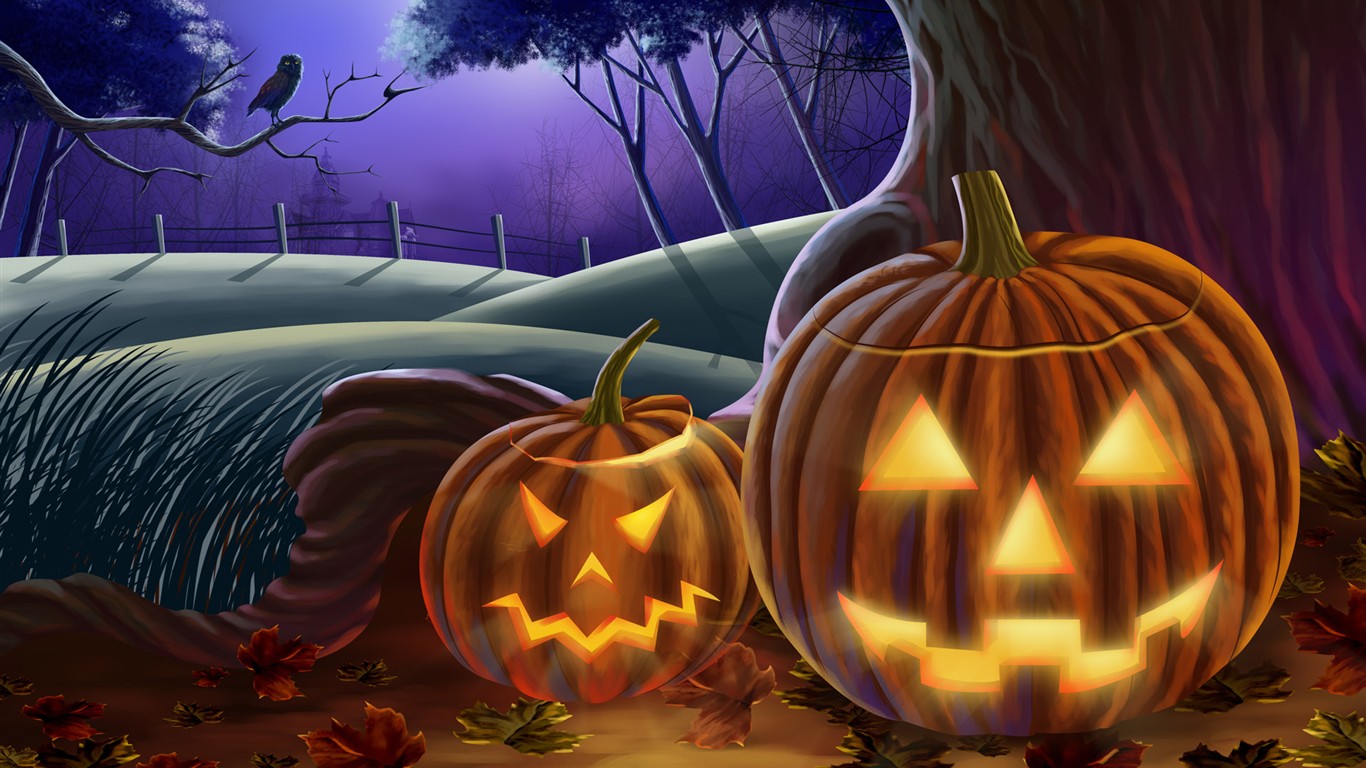 Halloween Wallpaper Album #2 - 1366x768