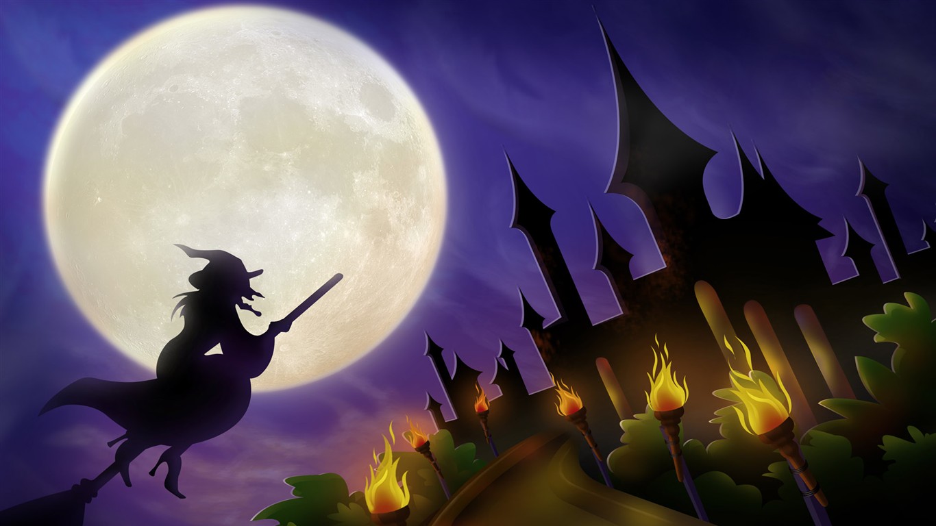 Halloween Wallpaper Album #4 - 1366x768