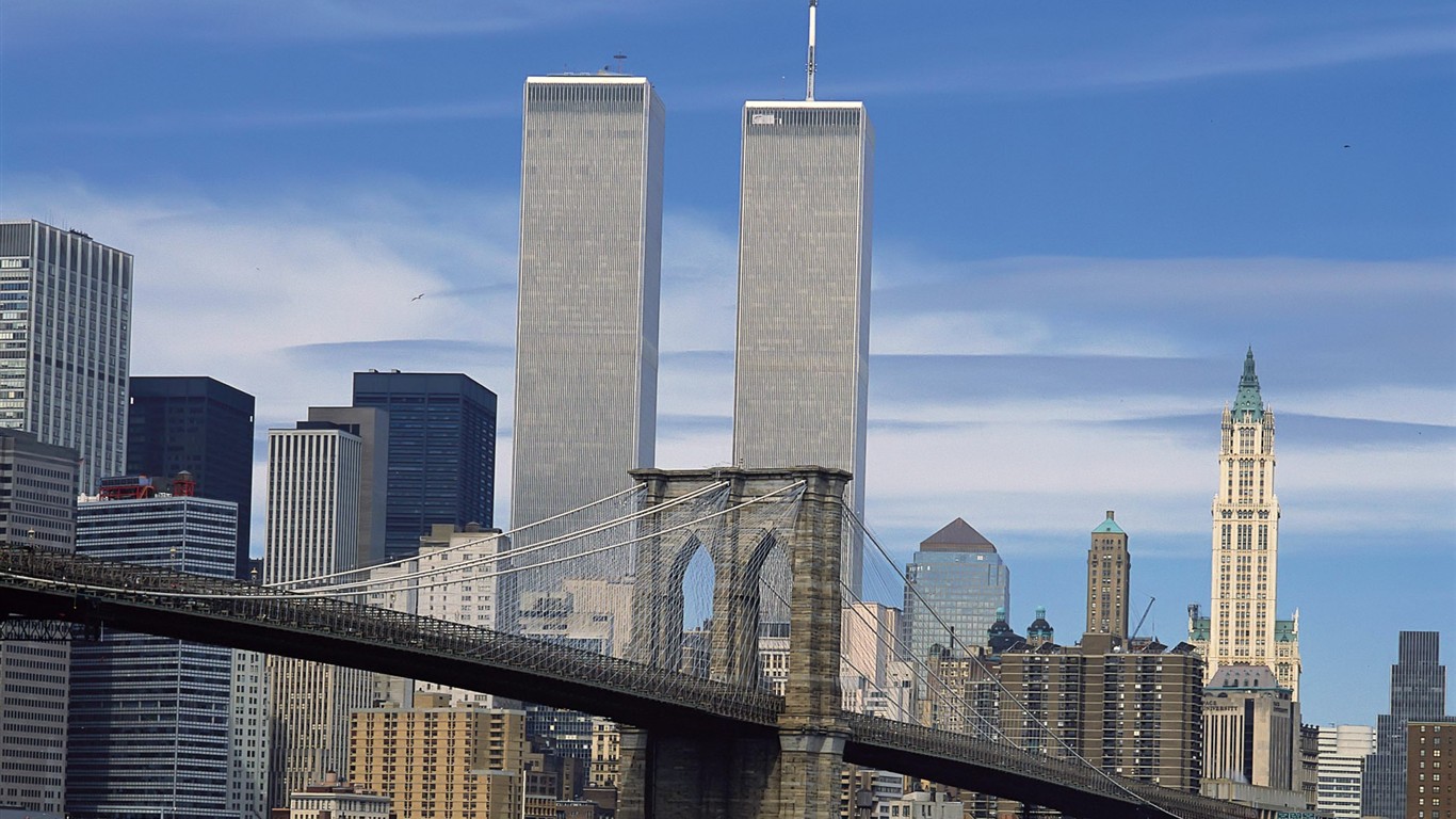 911 Památník Twin Towers wallpaper #10 - 1366x768