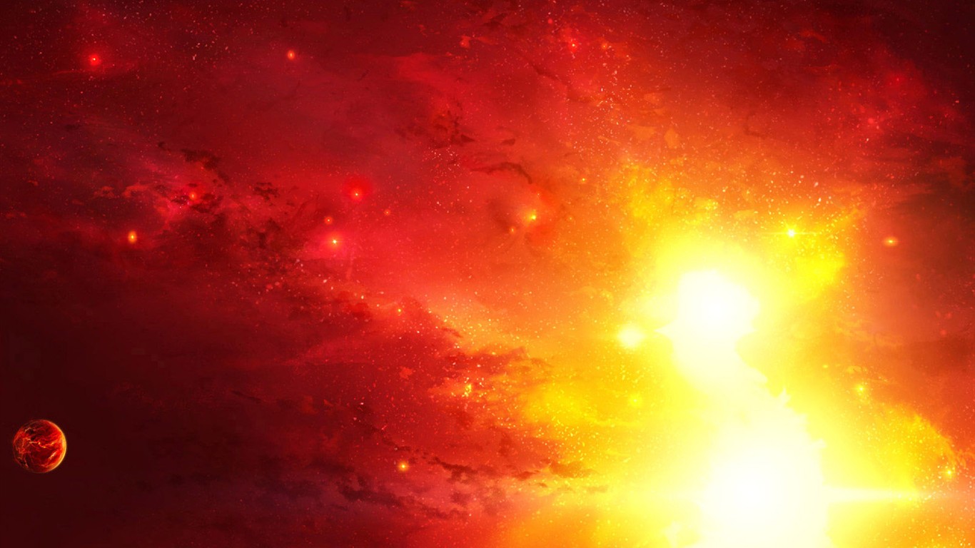 太空美景壁紙專輯(一) #10 - 1366x768