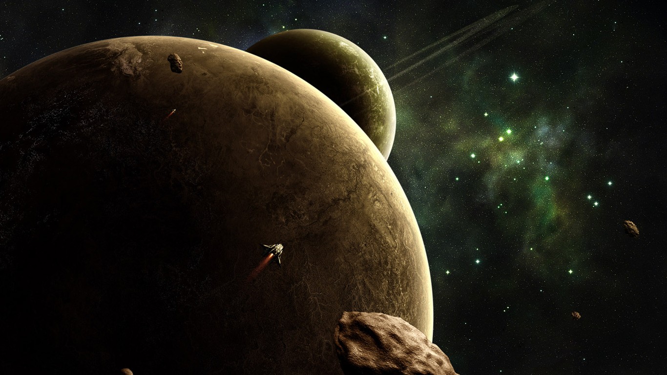 太空美景壁紙專輯(一) #14 - 1366x768