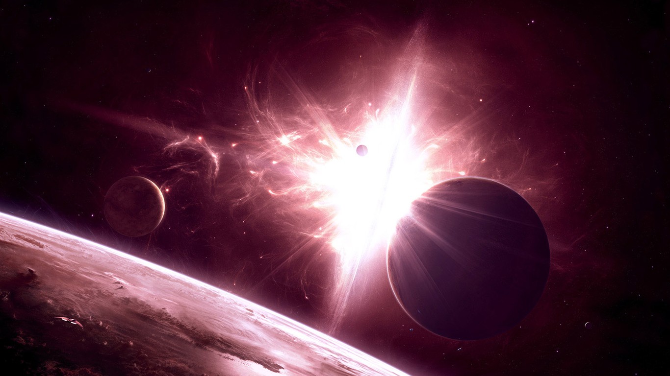太空美景壁紙專輯(一) #17 - 1366x768