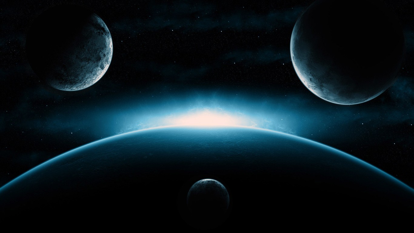 太空美景壁紙專輯(一) #18 - 1366x768